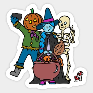 Spooky Selfie Sticker